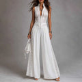 The Ophelia Embroidered Lace Wide-Leg Jumpsuit
