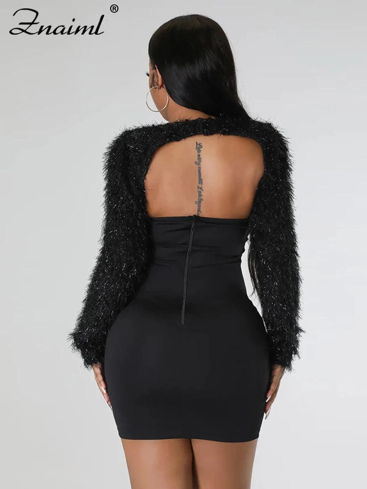 The Bianca Corset Mini Dress with Shrug